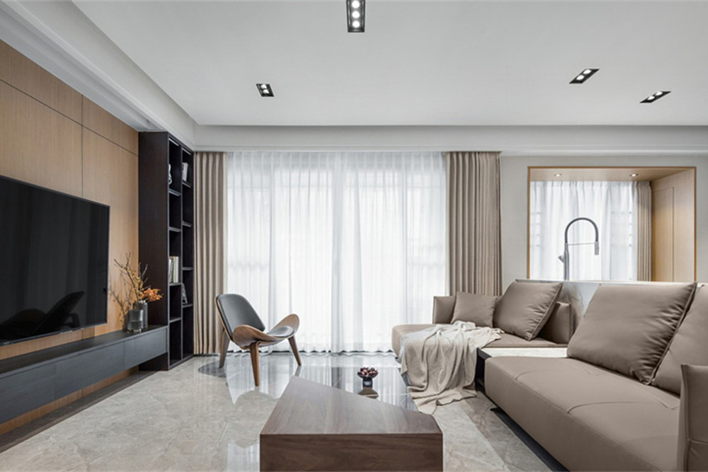 廣州市力迅·西關(guān)雅筑輕奢風(fēng)格三居室裝修案例